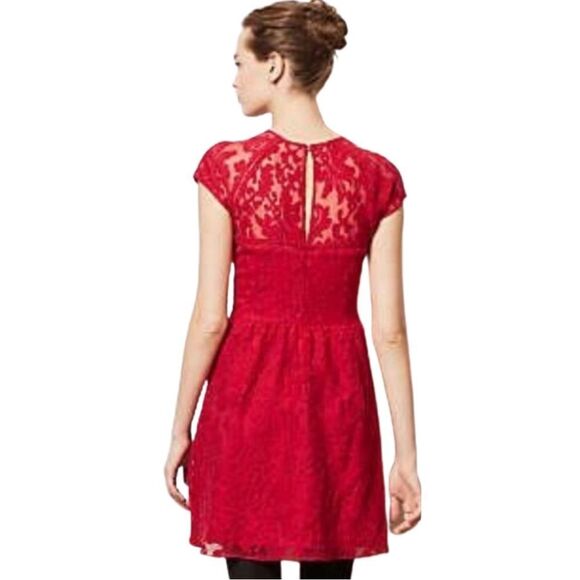 Anthropologie Dolce Vita Taisia Dress in Red - Picture 2 of 7